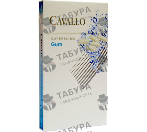 Сигареты Cavallo Super Slim Gum